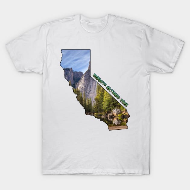 California (Yosemite National Park) T-Shirt by gorff